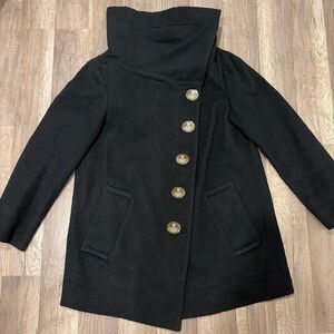 Vivienne Westwood Red Label Black Wool A-Line Coat